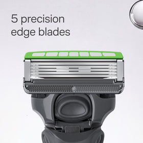 Schick Hydro Sensitive razor in a bathroom setting