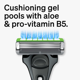 Schick Hydro Ultra Sensitive Razor Blade in use on skin
