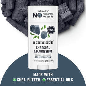 Schmidt's Charcoal & Magnesium Vegan Deodorant texture close-up