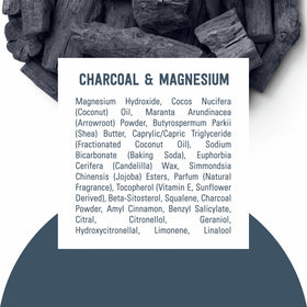 Schmidt's Charcoal & Magnesium Vegan Deodorant with natural ingredients