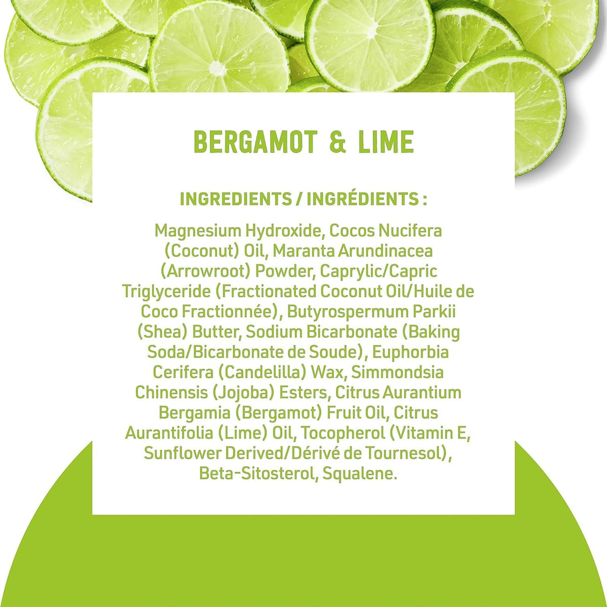 Schmidt's deodorant showing ingredients list