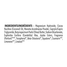 Schmidt's Lavender & Sage Deodorant close-up on label