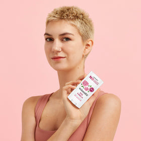 Schmidt's Rose & Vanilla Vegan Deodorant with natural ingredients display