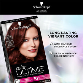 Schwarzkopf Color ULTÎME® 4.2 Mahogany Red developer bottle
