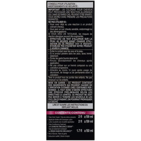Schwarzkopf Color ULTÎME® Raven Black Hair Dye kit contents