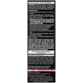 Schwarzkopf Color ULTÎME® Raven Black Hair Dye with gloves and instructions