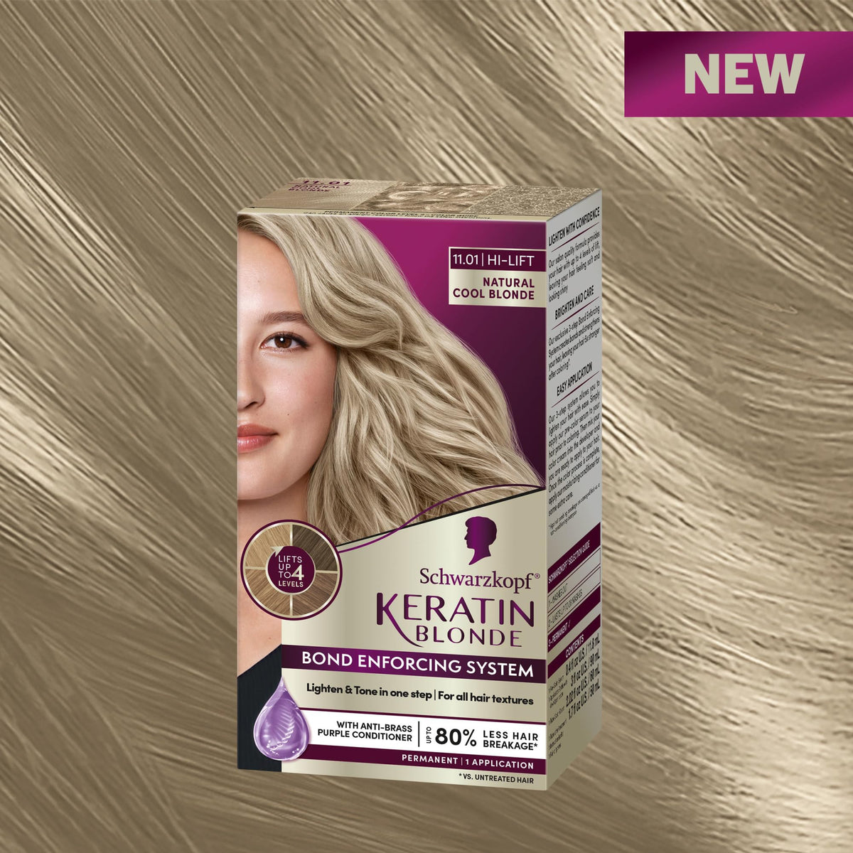 Schwarzkopf hair dye developer lotion close-up