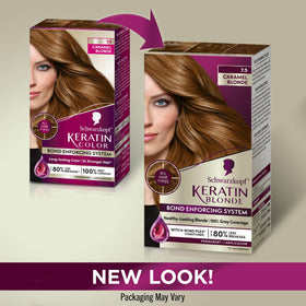 Schwarzkopf hair dye packaging with instructions