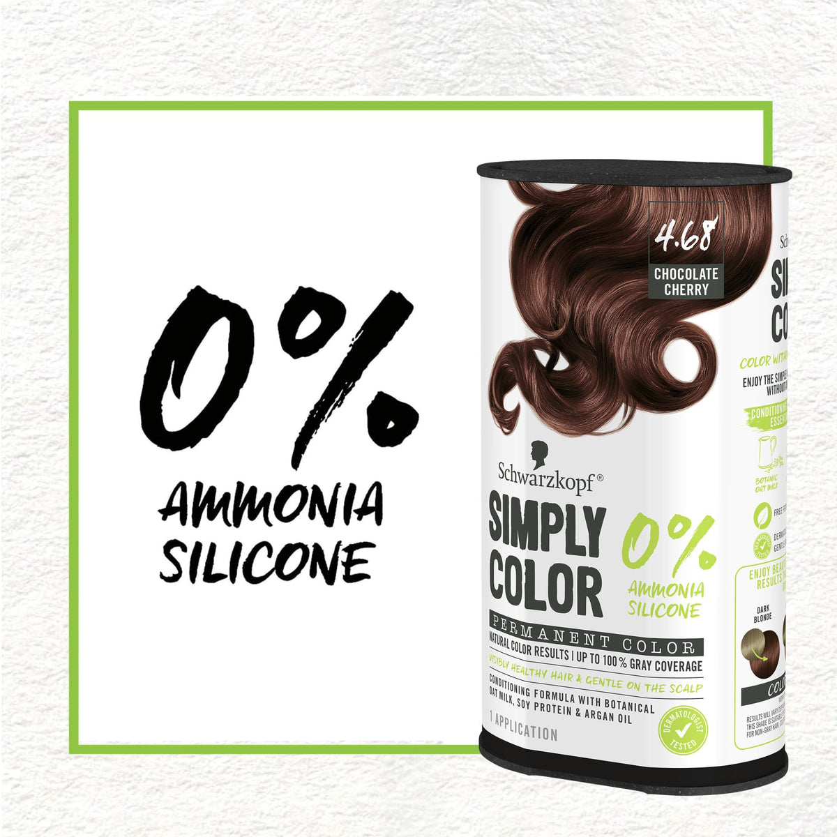 Schwarzkopf Simply Color hair dye conditioner included