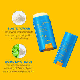 SCINIC Enjoy Super Active Airy Sun Stick SPF50+ side view