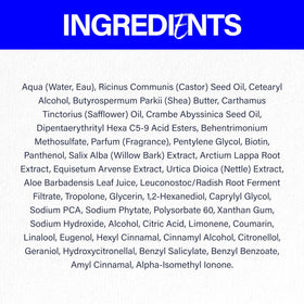 Scotch Porter Beard Balm ingredients on display