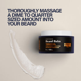 Scotch Porter Beard Balm showing rich consistency