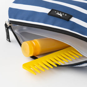 SCOUT Packin' Heat Cosmetic Bag standing upright