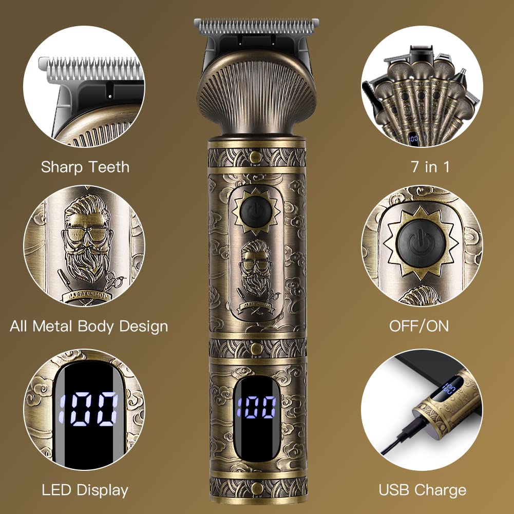 Scttomon Beard Trimmer Kit packaging and accessories