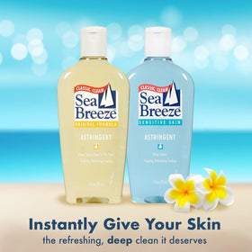 Seabreeze Sensitive Skin Astringent 10 Oz with ingredients list
