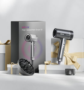 seboar High-Speed Ionic Hair Dryer with cool shot button