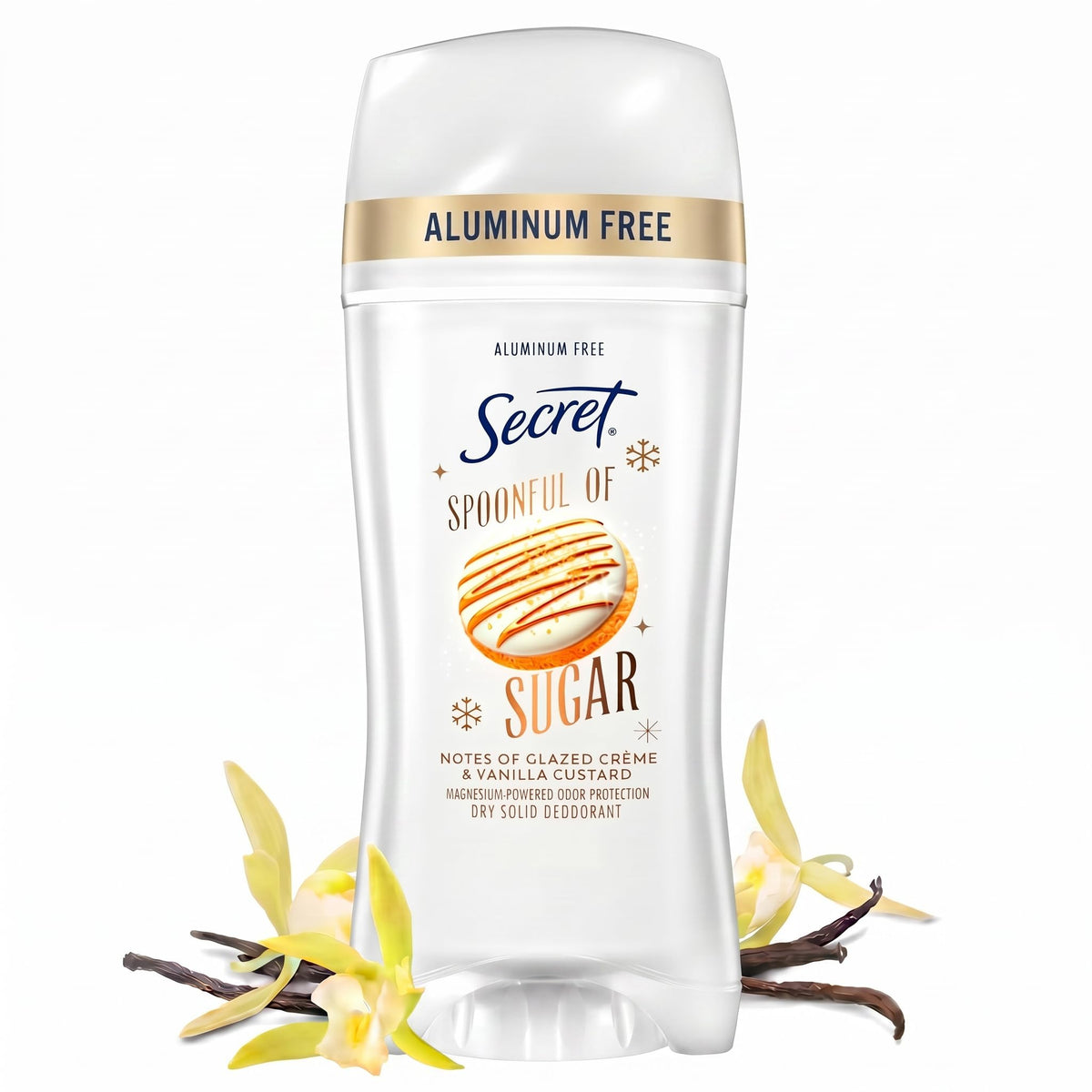Secret Aluminum Free Deodorant 2.4 oz front view