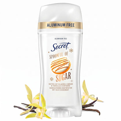 Secret Aluminum Free Deodorant 2.4 oz front view