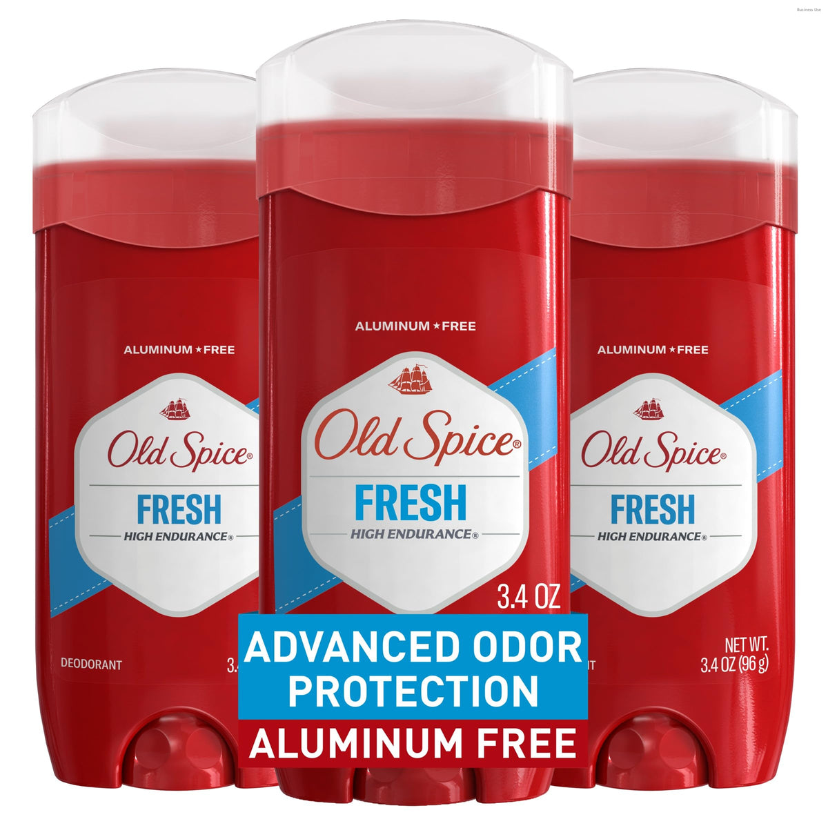 Secret Aluminum Free Deodorant for Men, Fresh Scent front view
