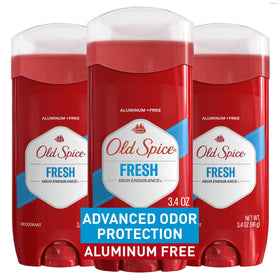 Secret Aluminum Free Deodorant for Men, Fresh Scent front view