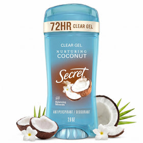Secret Antiperspirant Deodorant 72-HR Coconut Scent front view
