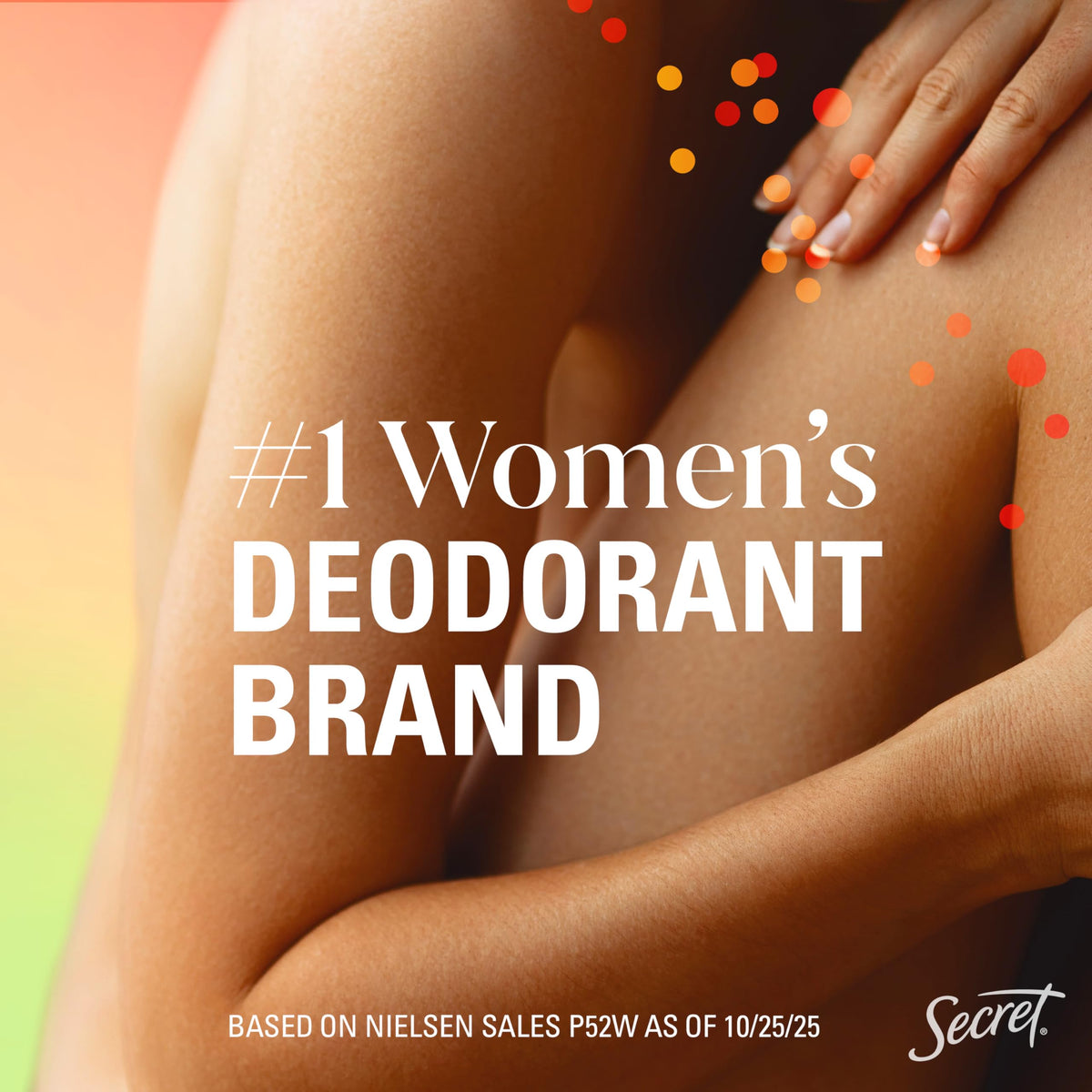 Secret Antiperspirant Deodorant 72-HR Freshness Mango Tango lifestyle shot