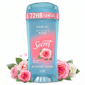 Secret Antiperspirant Deodorant 72HR Clear Gel front view