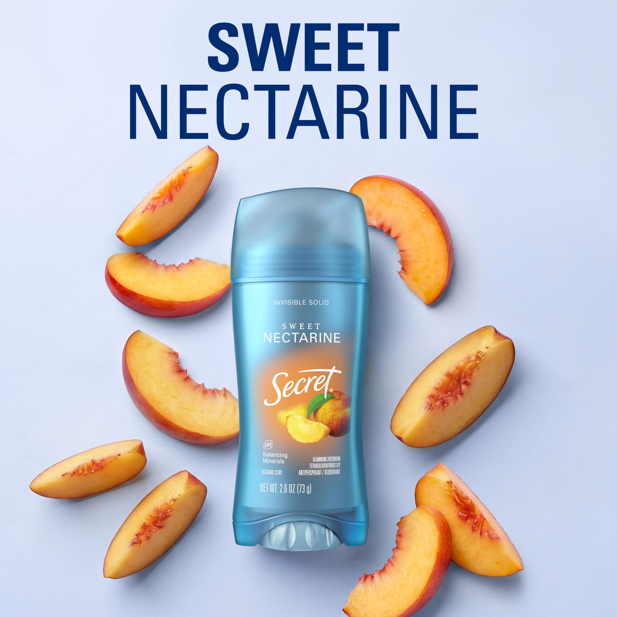 Secret Antiperspirant Deodorant 72HR with floral design