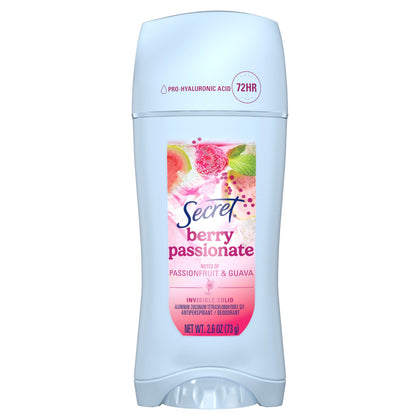 Secret Antiperspirant Deodorant Berry Passionate front view