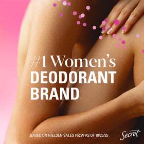 Secret Antiperspirant Deodorant Berry Passionate in a beach setting