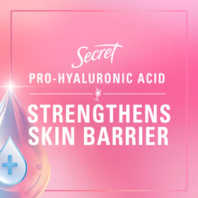 Secret Antiperspirant Deodorant Berry Passionate on a bathroom shelf