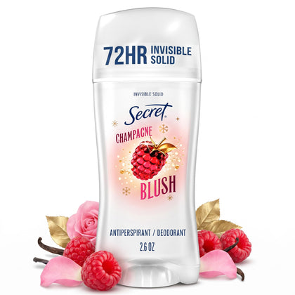 Secret Antiperspirant Deodorant Champagne Blush 2.6oz front view