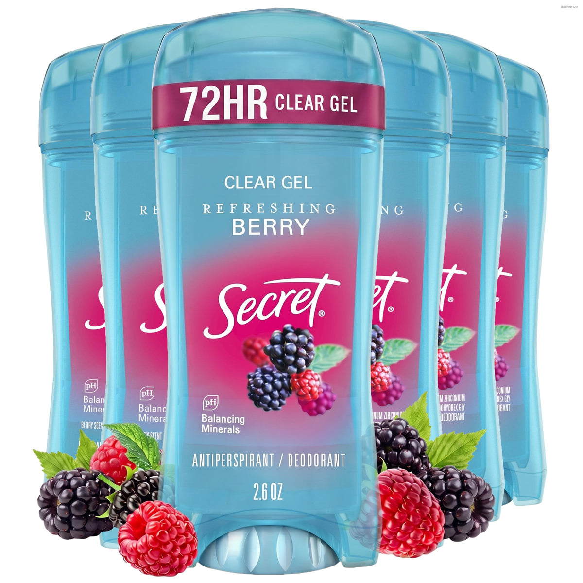 Secret Antiperspirant Deodorant for Women front view with refreshing berry scent