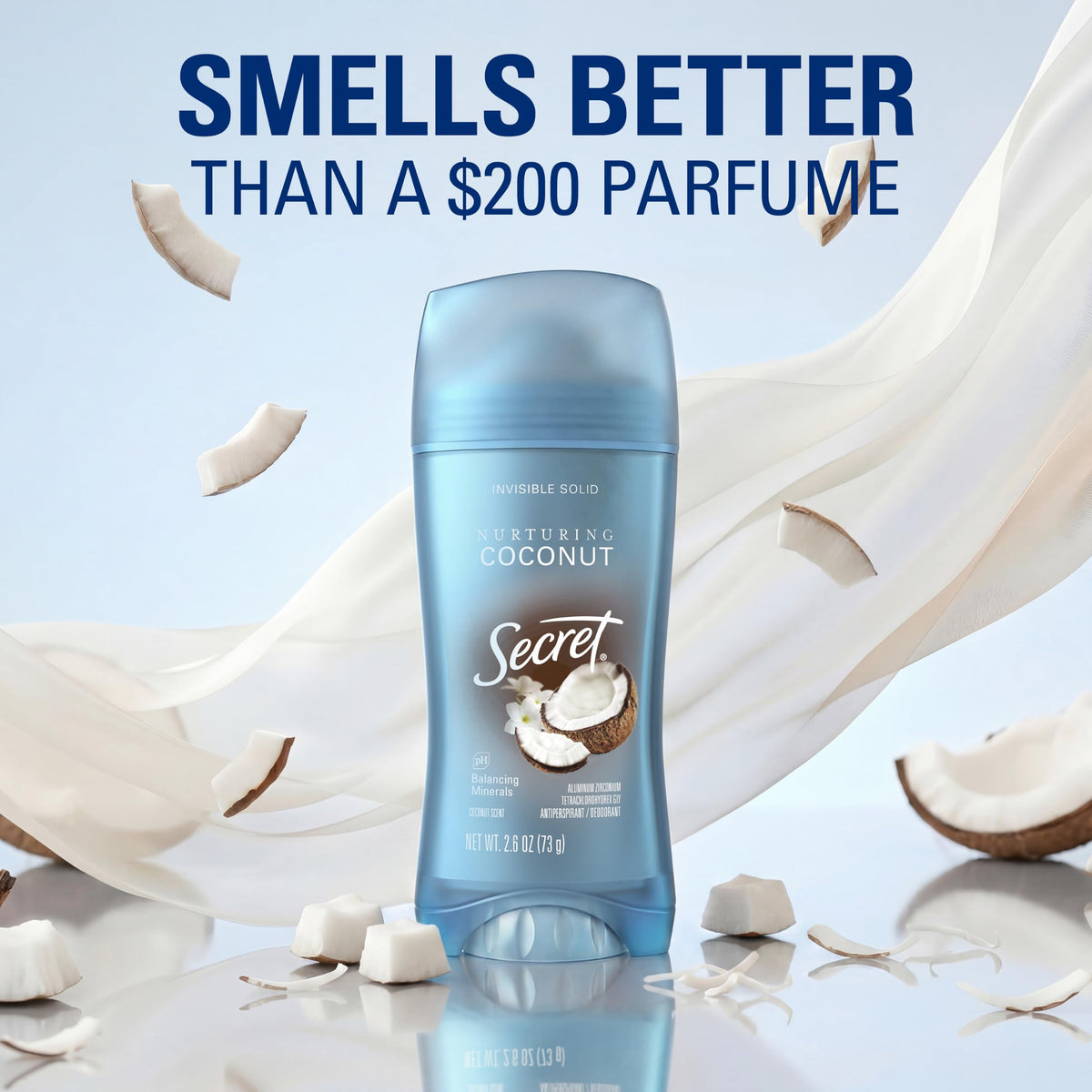 Secret Antiperspirant Deodorant for Women in lifestyle setting