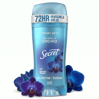 Secret Antiperspirant Deodorant for Women Moonlight Orchid front view