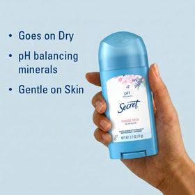 Secret Antiperspirant Deodorant for Women packaging