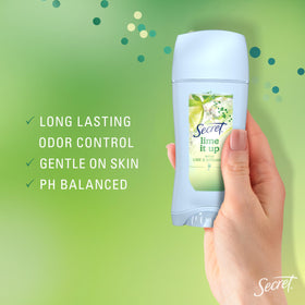Secret Antiperspirant Deodorant Lime It Up 2.6oz back view