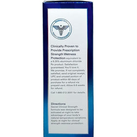 Secret Clinical Completely Clean Deodorant stick close-up