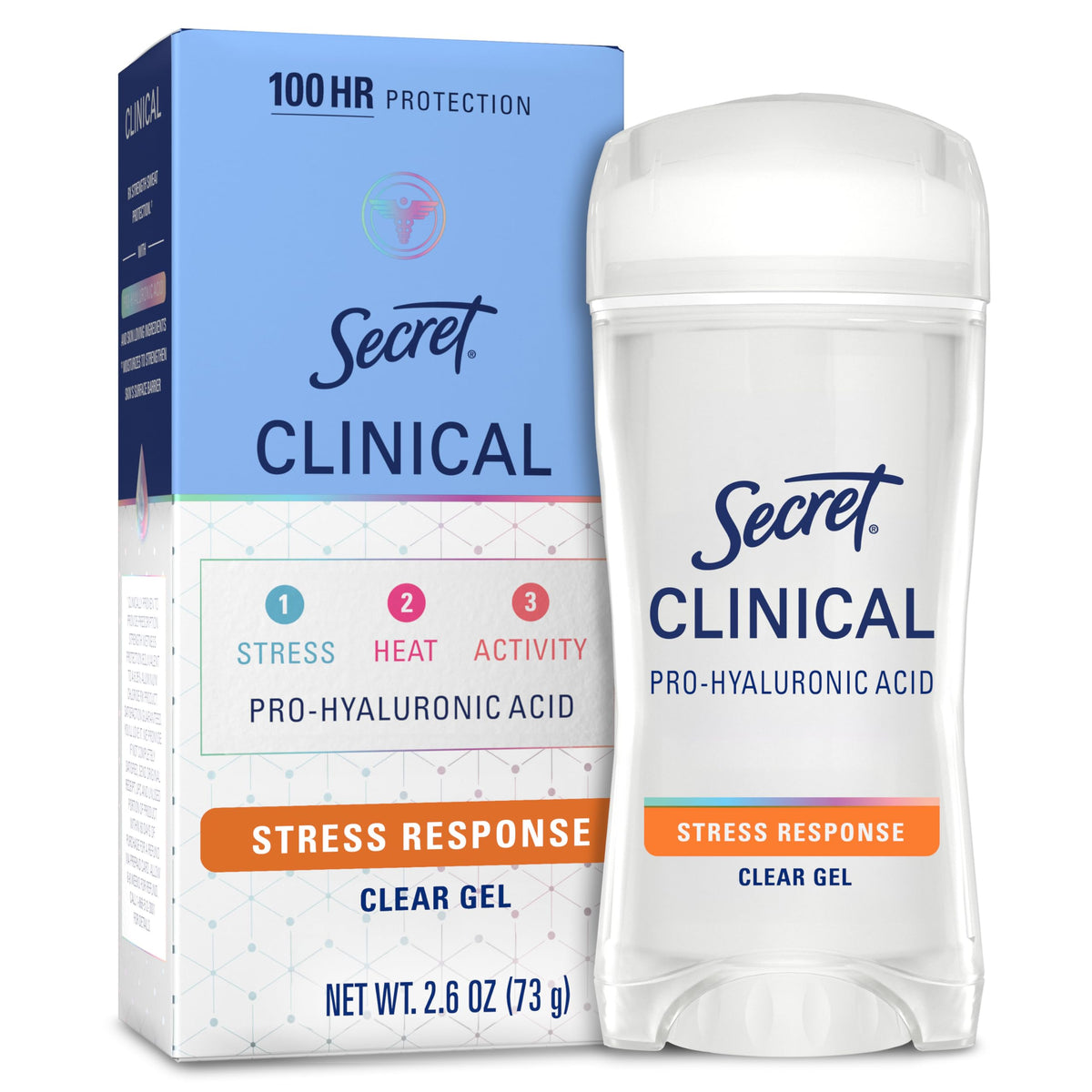 Secret Clinical Strength Antiperspirant Deodorant 100HR front view