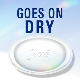 Secret Clinical Strength Antiperspirant Deodorant 100HR showing application