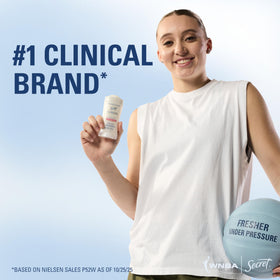 Secret Clinical Strength Antiperspirant Deodorant close-up of stick