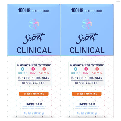 Secret Clinical Strength Antiperspirant Deodorant front view