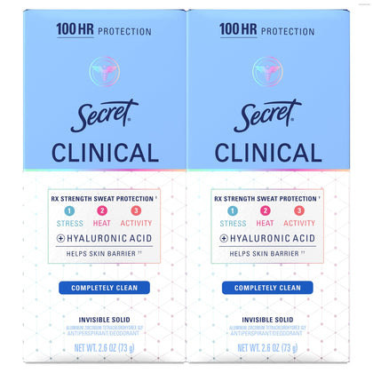 Secret Clinical Strength Antiperspirant Deodorant front view