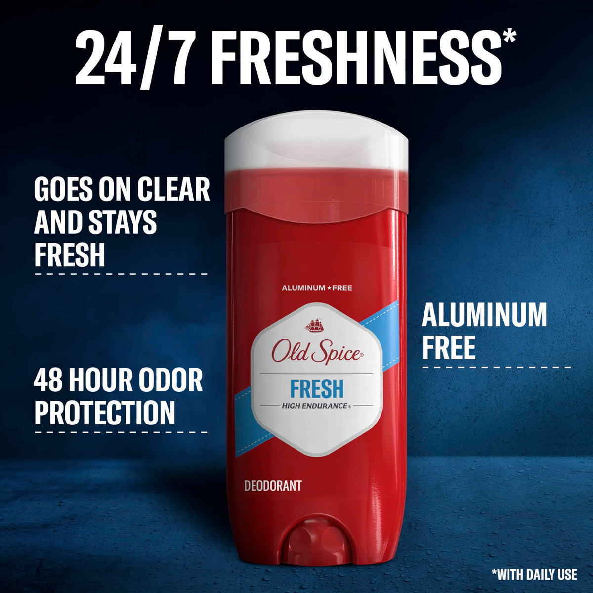 Secret Deodorant packaging showing 3-pack