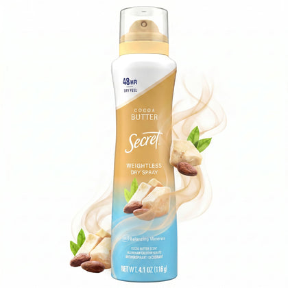Secret Dry Spray Antiperspirant Deodorant front view 4.1 oz