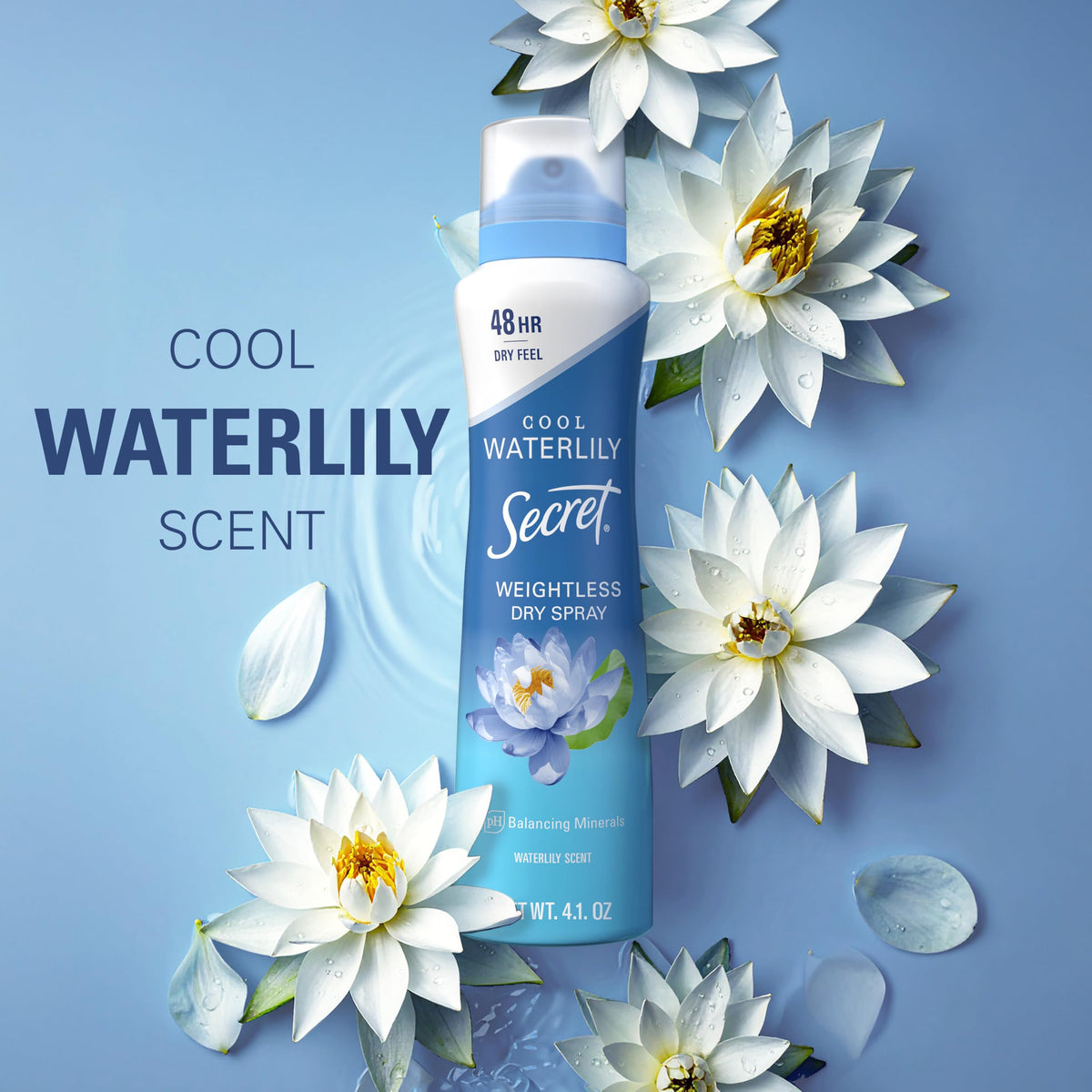 Secret Dry Spray Antiperspirant Deodorant ingredients overview