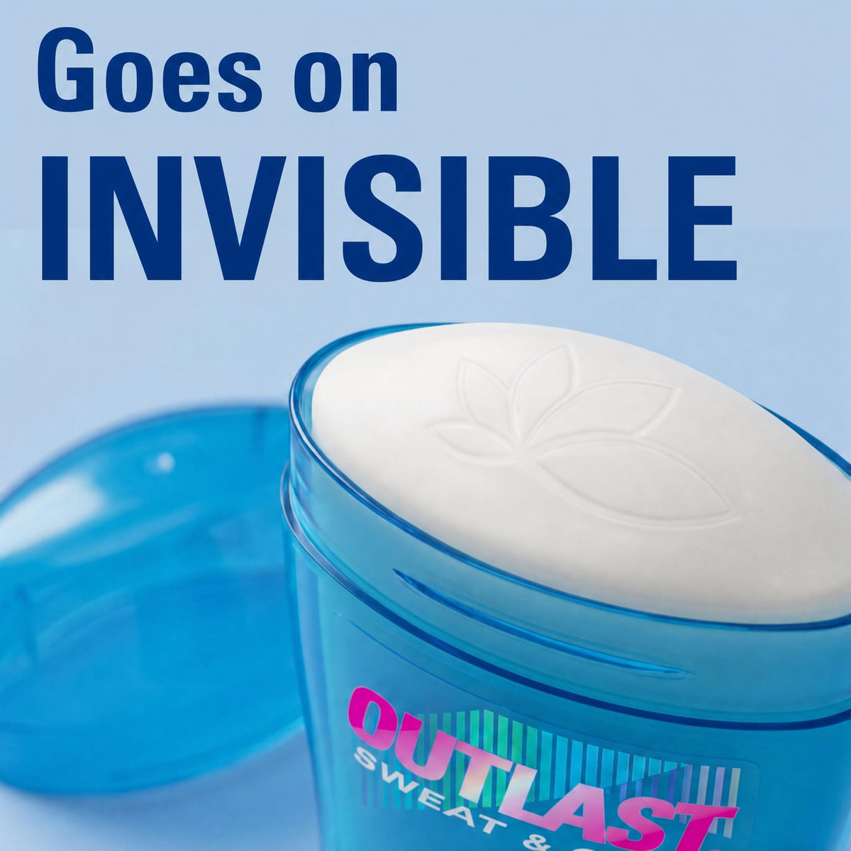 Secret Outlast Antiperspirant Deodorant in bathroom setting