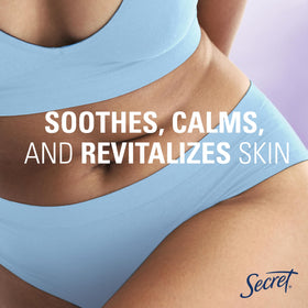 Secret Whole Body Cooling Deodorant Mist in a bathroom setting