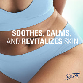 Secret Whole Body Deodorant Mist in a gym bag