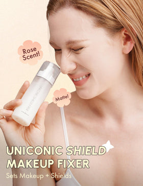 self beauty Hydrating Matte Makeup Fixer 100ml back view